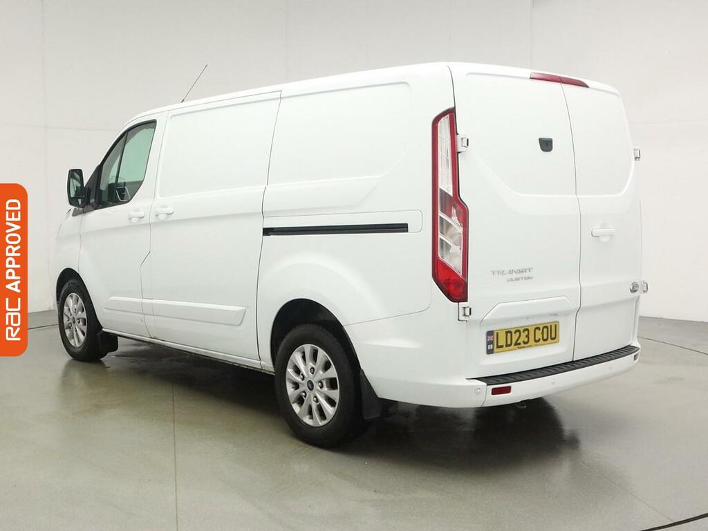 Ford Transit Custom 2.0 300 Ecoblue Limited Panel Van Manua LD23CUO White #5