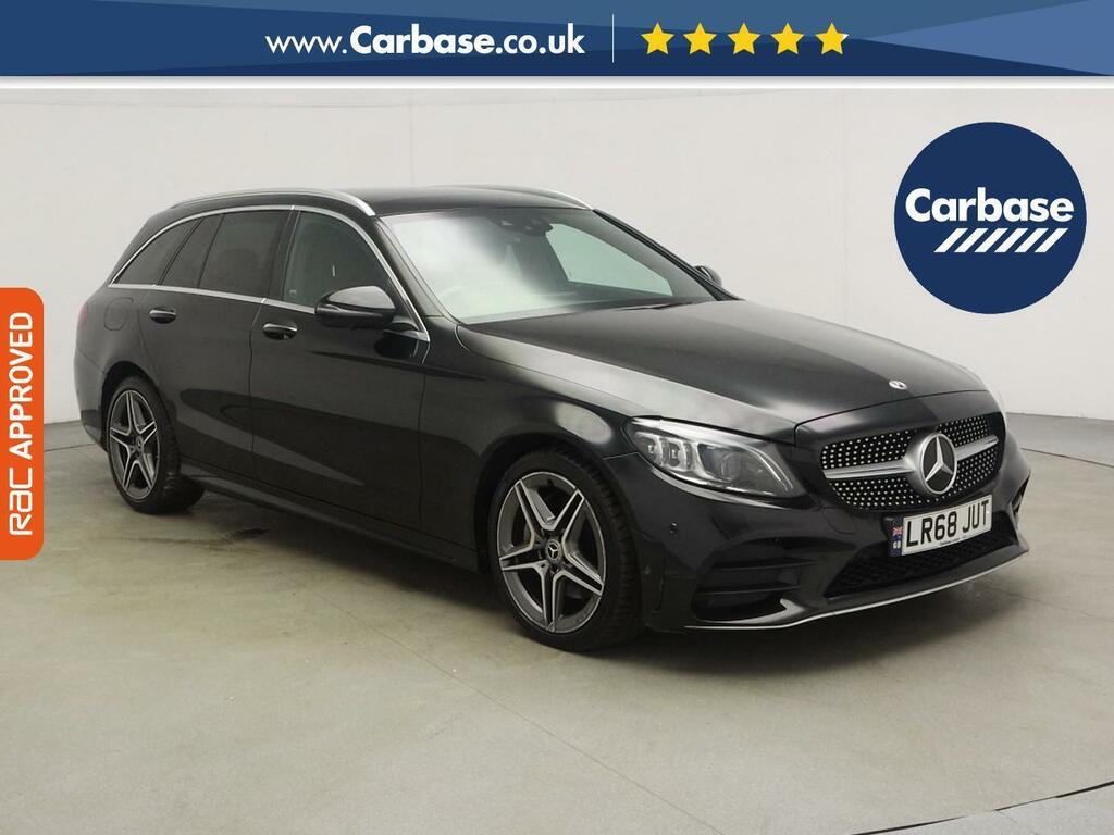 Mercedes-Benz C Class 2.0 C220d Amg Line Premium Plus Estate Diese Black