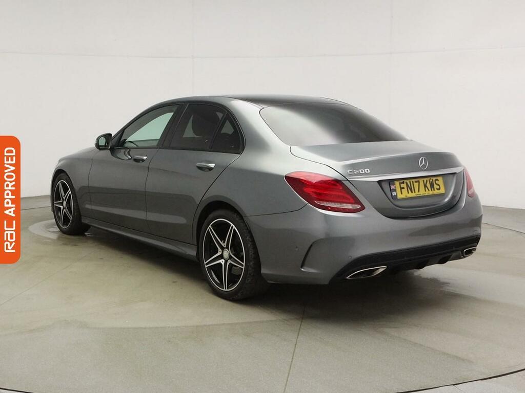 Mercedes-Benz C Class 2.0 C200 Amg Line Premium Saloon G-tr FN17KWS Grey #4