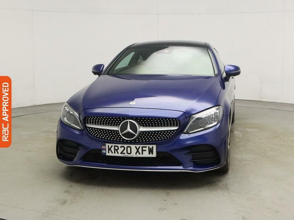 Mercedes-Benz C Class 2.0 C300d Amg Line Premium Plus Coupe KR20XFW Blue #6