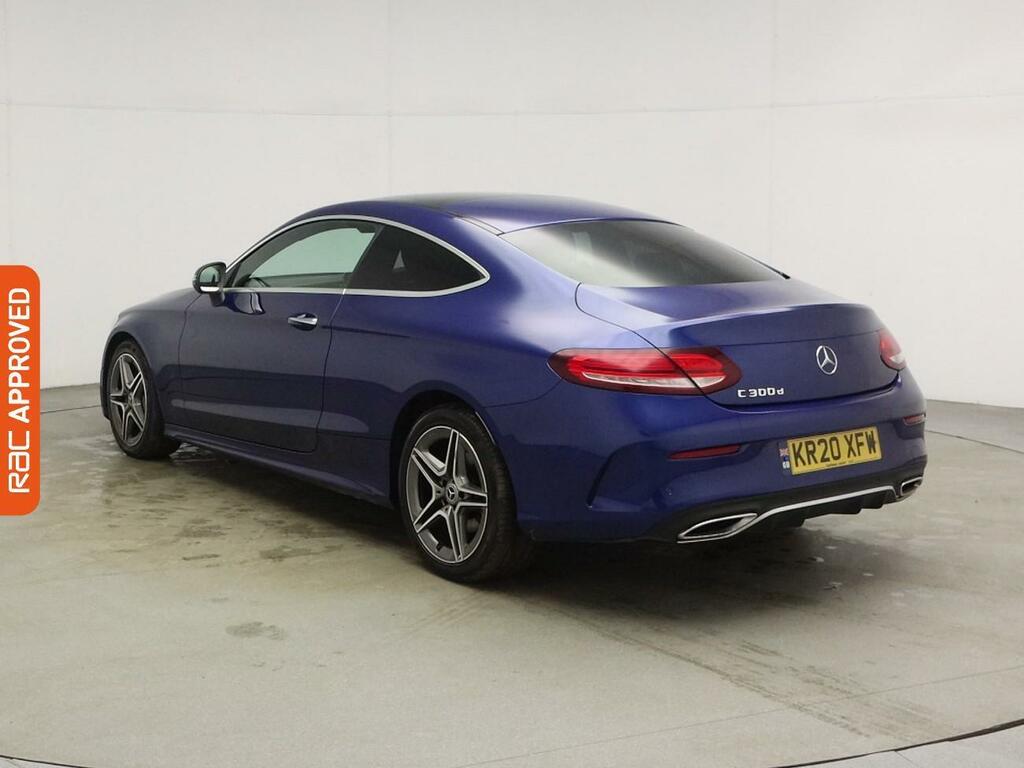 Mercedes-Benz C Class 2.0 C300d Amg Line Premium Plus Coupe KR20XFW Blue #4