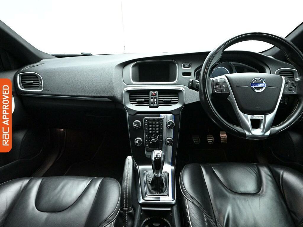Volvo V40 2.0 D2 R-design Nav Hatchback Eu YY65YYJ Blue #2
