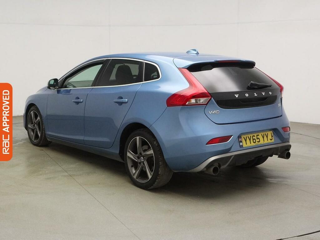 Volvo V40 2.0 D2 R-design Nav Hatchback Eu YY65YYJ Blue #4