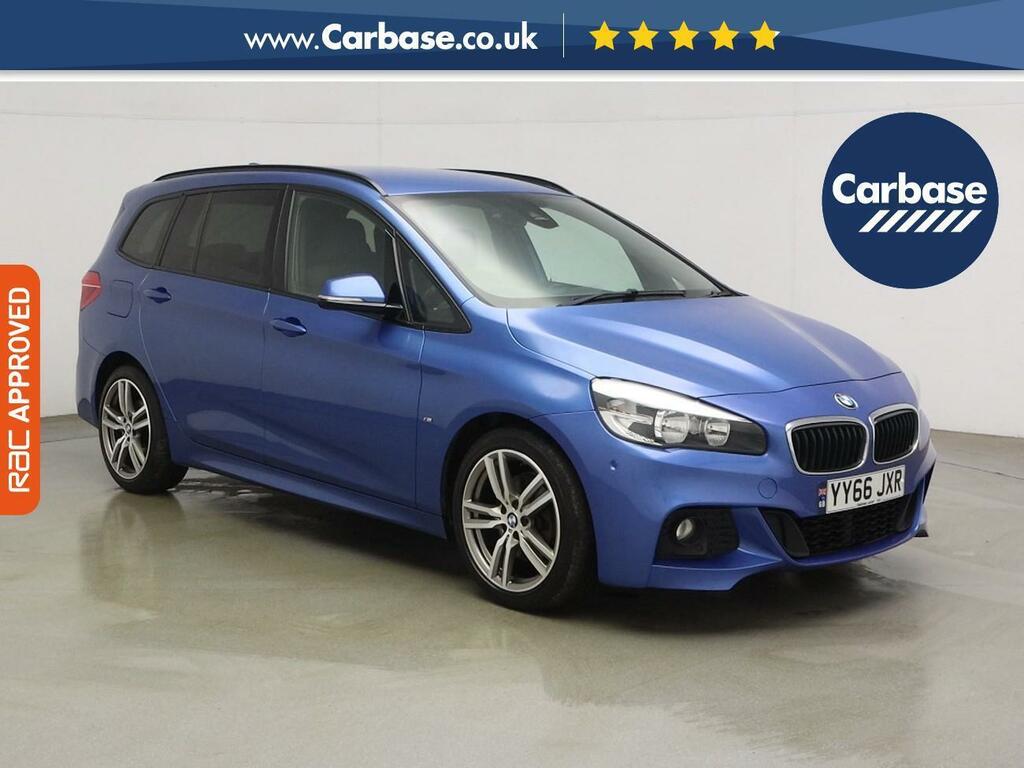 BMW 2 Series Gran Tourer 2.0 218D M Sport Mpv Euro 6 Ss Blue
