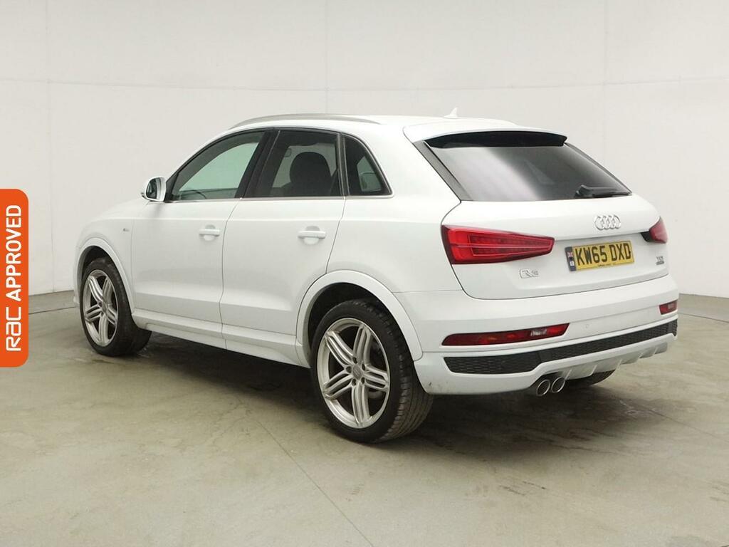 Audi Q3 2.0 Tdi S Line Plus Suv S Tronic Quattr LR10LLR White #4