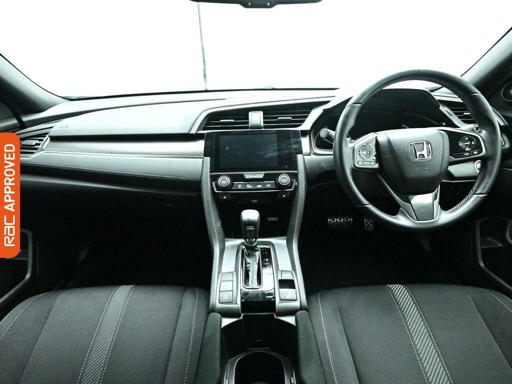 Honda Civic 1.5 Vtec Turbo Gpf Sport Plus Hatchback OV18YXO White #2