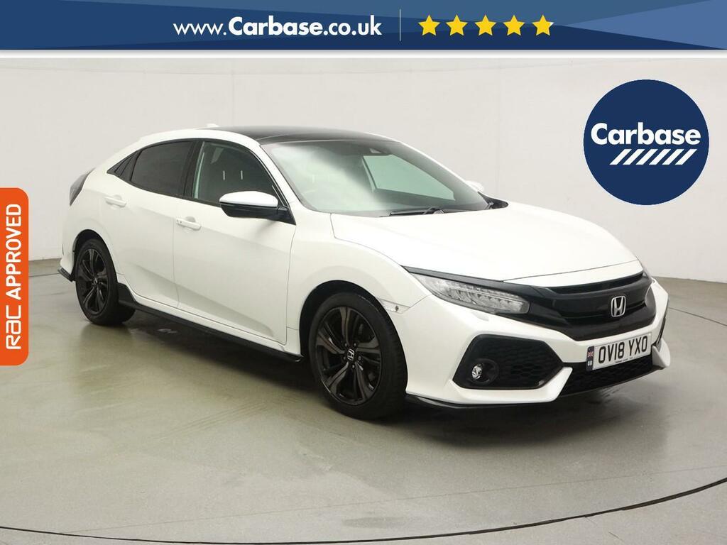 Honda Civic 1.5 Vtec Turbo Gpf Sport Plus Hatchback OV18YXO White
