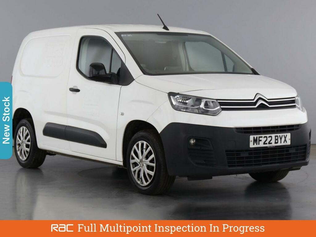 Citroen Berlingo 1.5 Bluehdi 1000 Enterprise M Pro Panel Van Di MF22BYX White #4