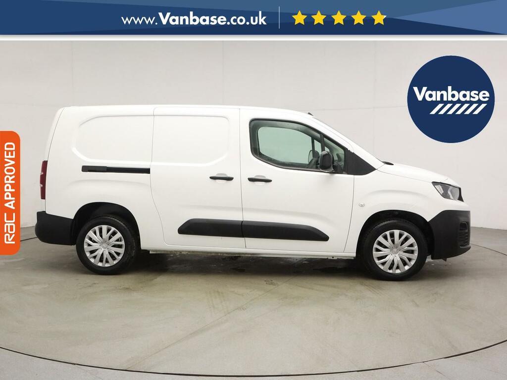 Peugeot Partner 1.5 Bluehdi 950 Professional Premium Long Panel Va YA71PXN White #4