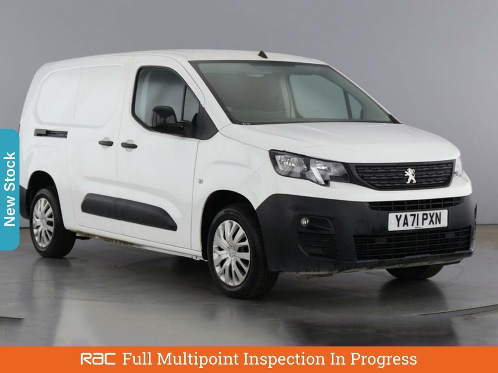 Peugeot Partner 1.5 Bluehdi 950 Professional Premium Long Panel Va YA71PXN White #5