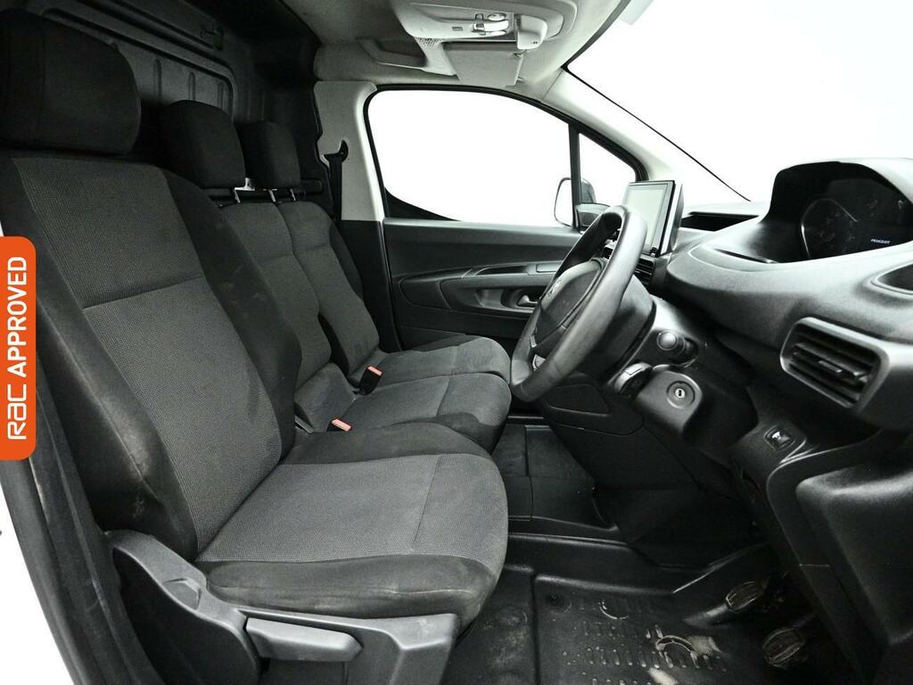 Peugeot Partner 1.5 Bluehdi 950 Professional Premium Long Panel Va YA71PXN White #2