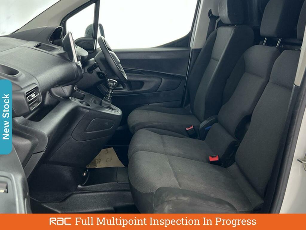 Peugeot Partner 1.5 Bluehdi 950 Professional Premium Long Panel Va YA71PXN White #2
