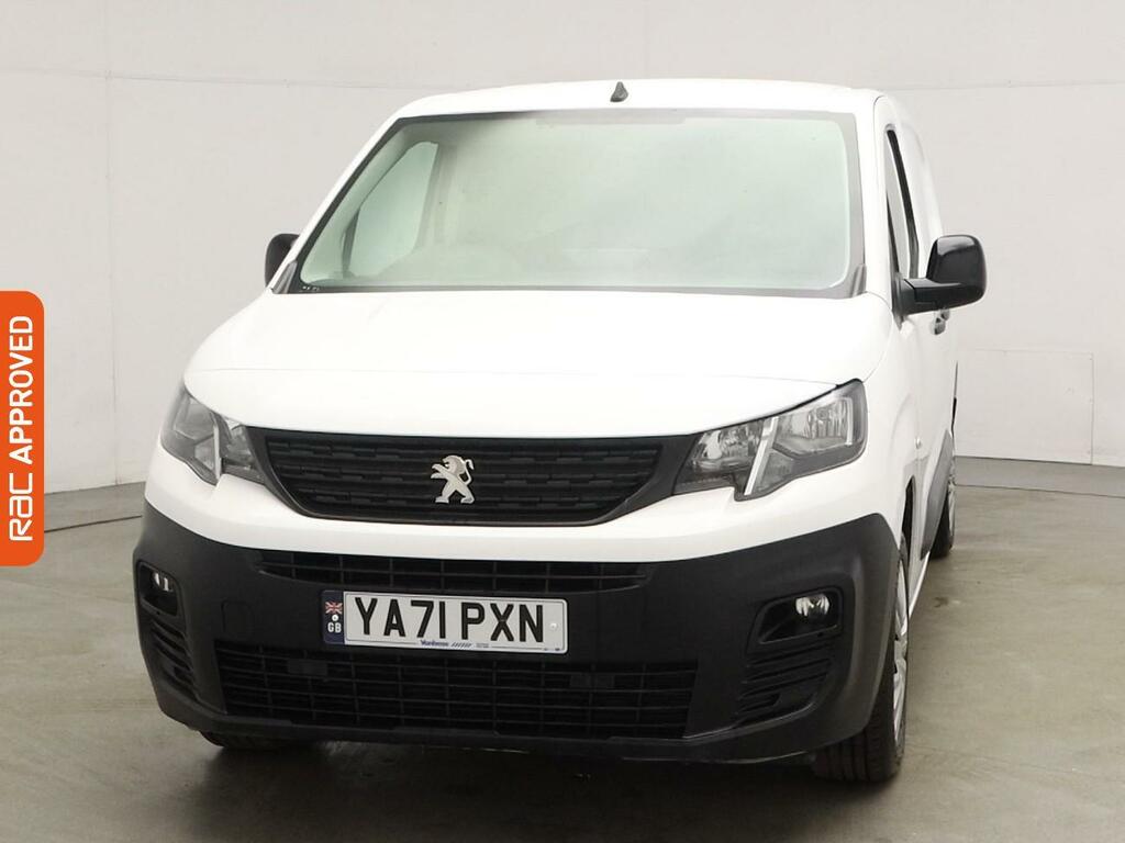Peugeot Partner 1.5 Bluehdi 950 Professional Premium Long Panel Va YA71PXN White #6