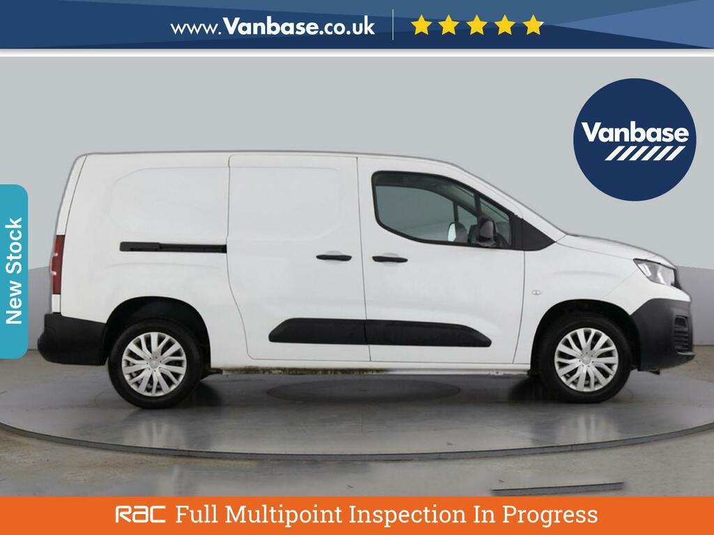 Peugeot Partner 1.5 Bluehdi 950 Professional Premium Long Panel Va White
