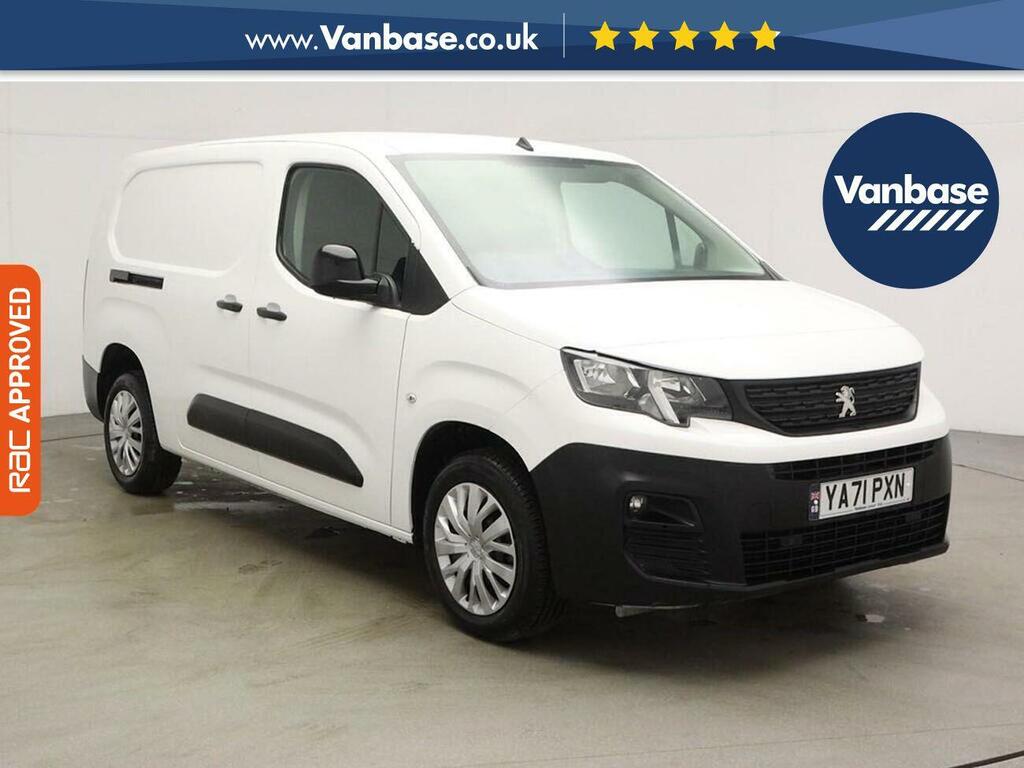 Peugeot Partner 1.5 Bluehdi 950 Professional Premium Long Panel Va White