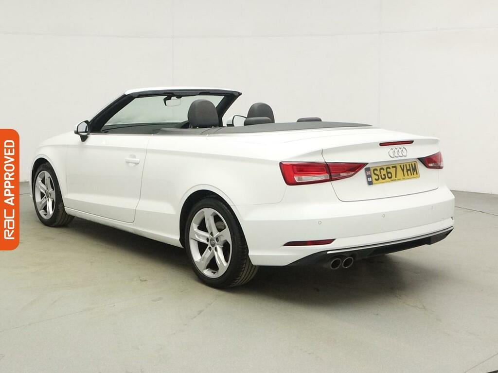 Audi A3 Cabriolet 1.5 Tfsi Cod Sport Convertible E White #4