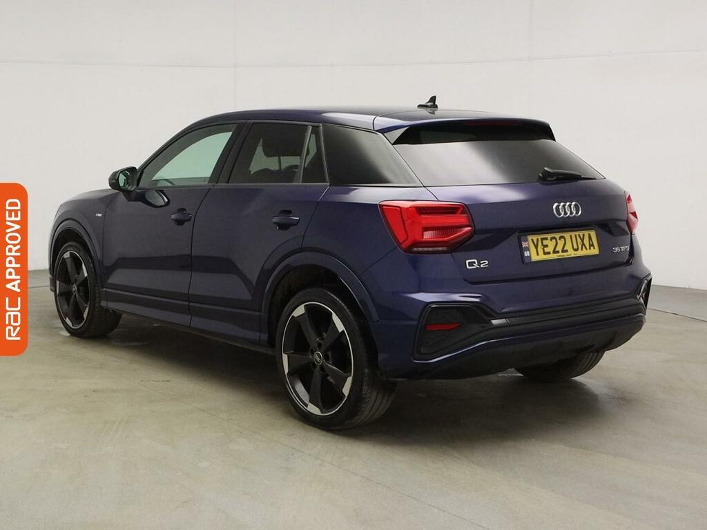 Audi Q2 1.5 Tfsi Cod 35 Black Edition Suv S Tro YE22UXA Blue #4