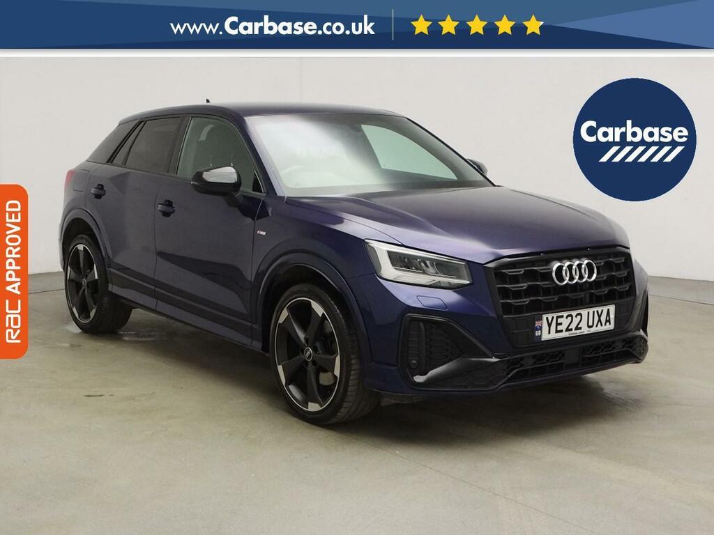 Audi Q2 1.5 Tfsi Cod 35 Black Edition Suv S Tro YE22UXA Blue