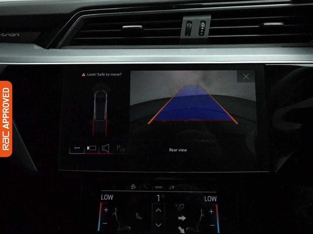 Audi E-tron 55 Black Edition Suv Quattro 95K RO22VHX Grey #3
