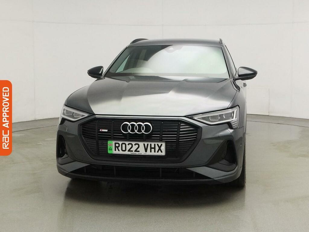 Audi E-tron 55 Black Edition Suv Quattro 95K RO22VHX Grey #6