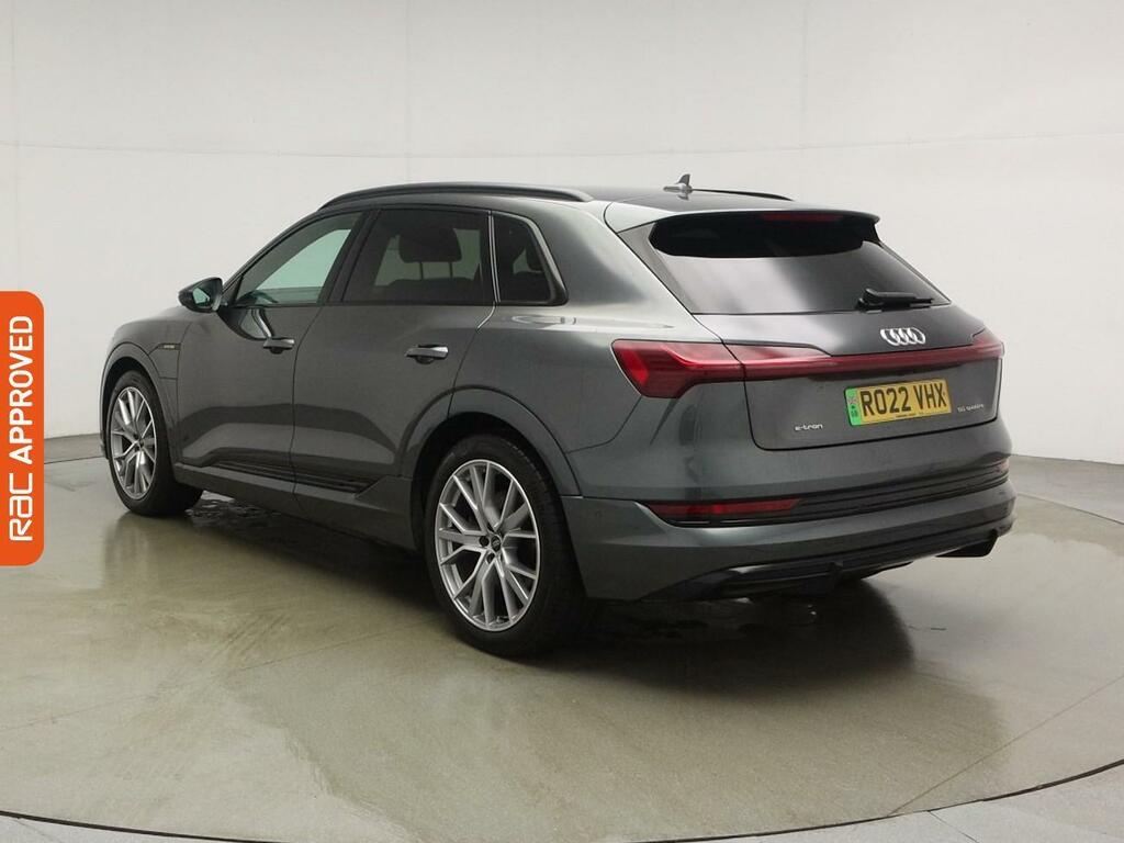 Audi E-tron 55 Black Edition Suv Quattro 95K RO22VHX Grey #4