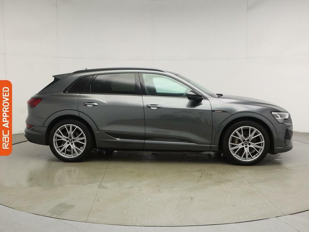 Audi E-tron 55 Black Edition Suv Quattro 95K RO22VHX Grey #5