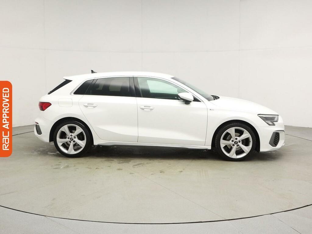 Audi A3 1.5 Tfsi 35 S Line Sportback Eur HJ22ERV White #5