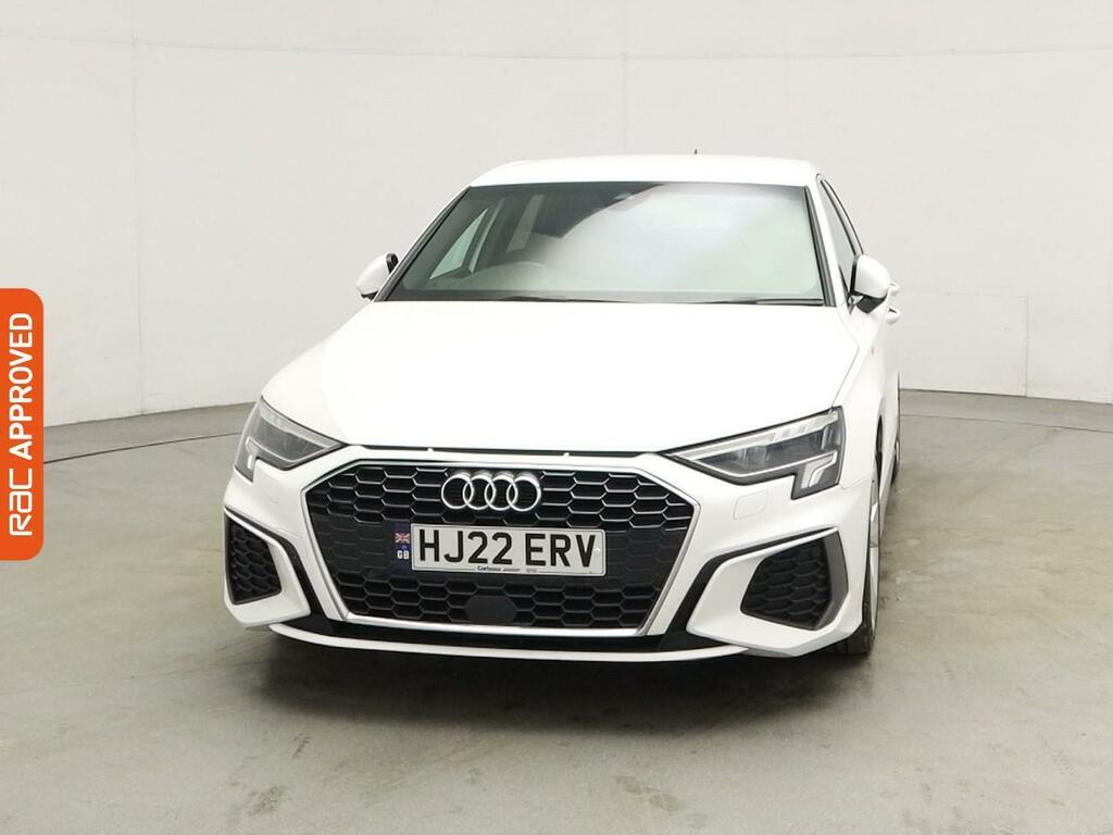 Audi A3 1.5 Tfsi 35 S Line Sportback Eur HJ22ERV White #6