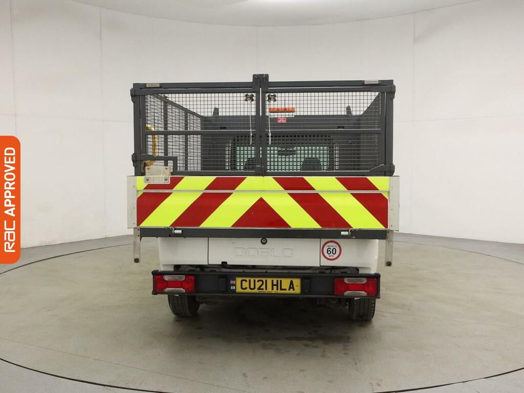 Fiat Doblo 1.6 Multijetii Work Up L2 Euro 6 White #6