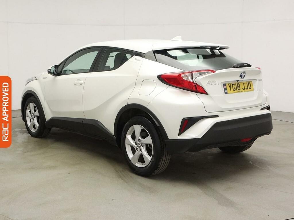 Toyota C-Hr 1.8 Vvt-h Icon Suv Hybrid Cvt Euro 6 S YG18JJD White #4