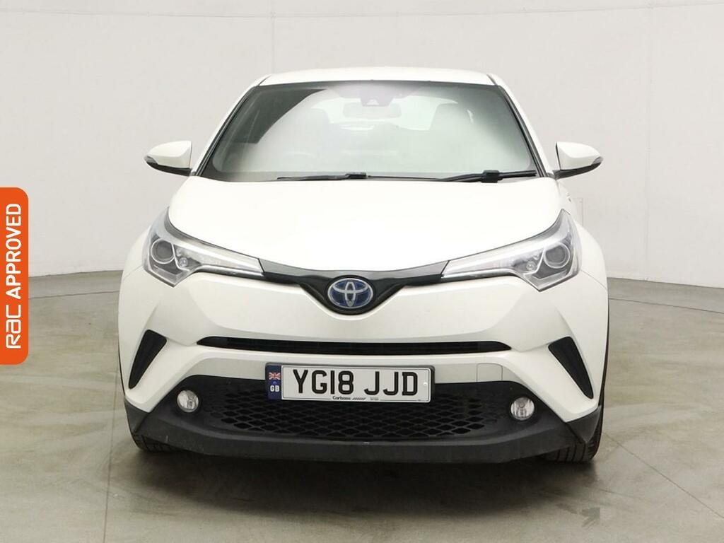 Toyota C-Hr 1.8 Vvt-h Icon Suv Hybrid Cvt Euro 6 S YG18JJD White #6