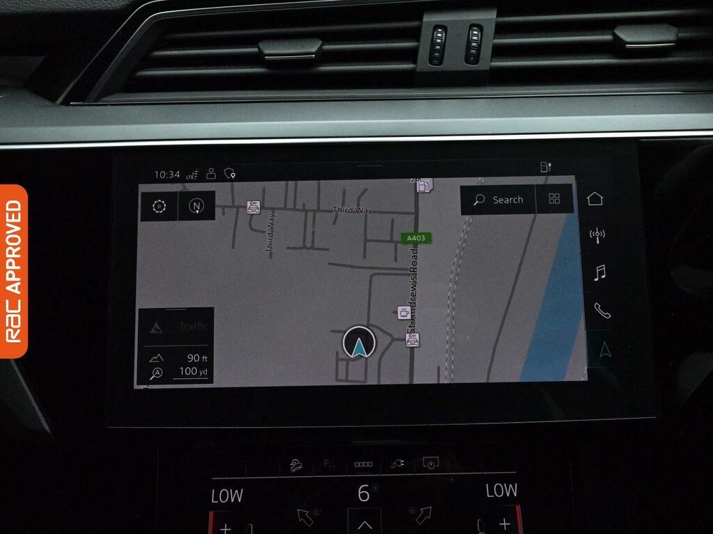 Audi E-tron 50 Technik Suv Quattro 71.2Kwh ND70CUY Blue #3