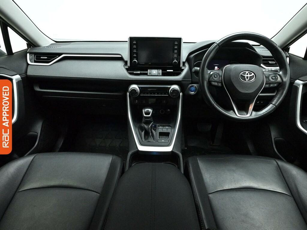 Toyota Rav 4 2.5 Vvt-h Gpf Excel Suv Hybrid Cvt Euro YA21AMJ Black #2