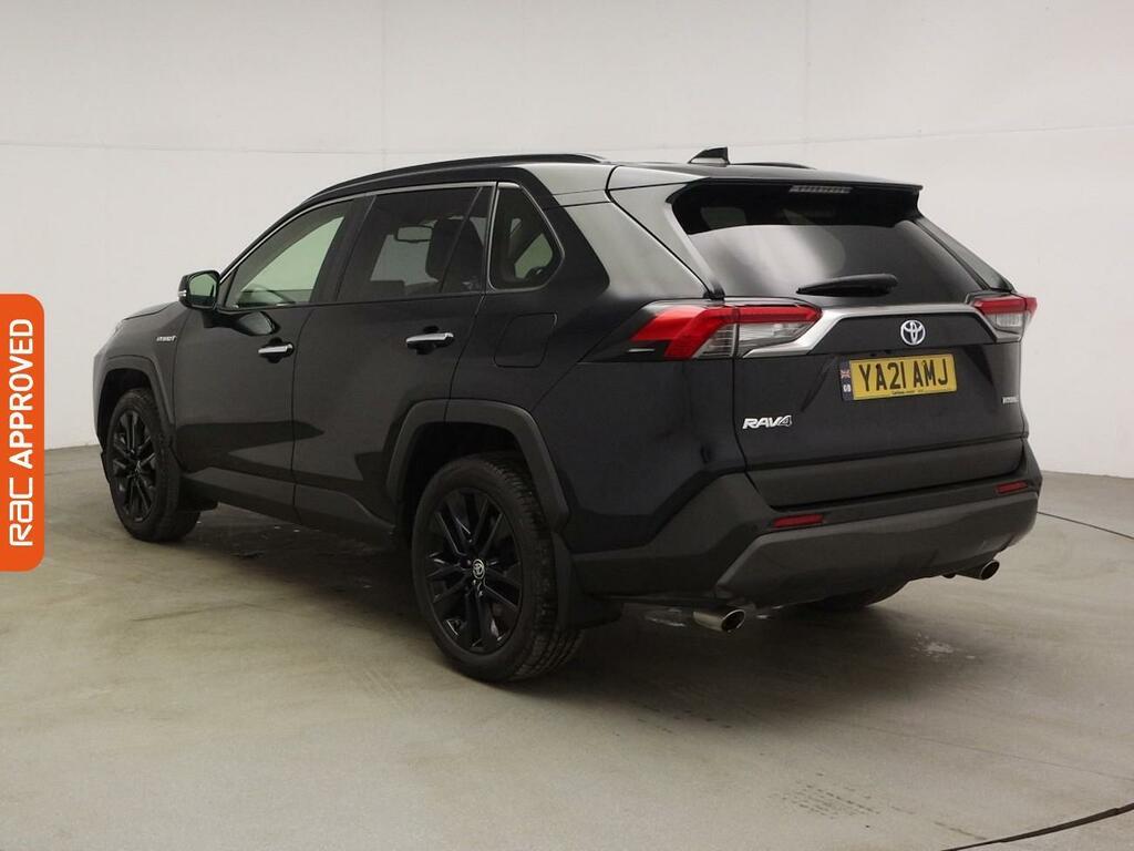 Toyota Rav 4 2.5 Vvt-h Gpf Excel Suv Hybrid Cvt Euro YA21AMJ Black #4