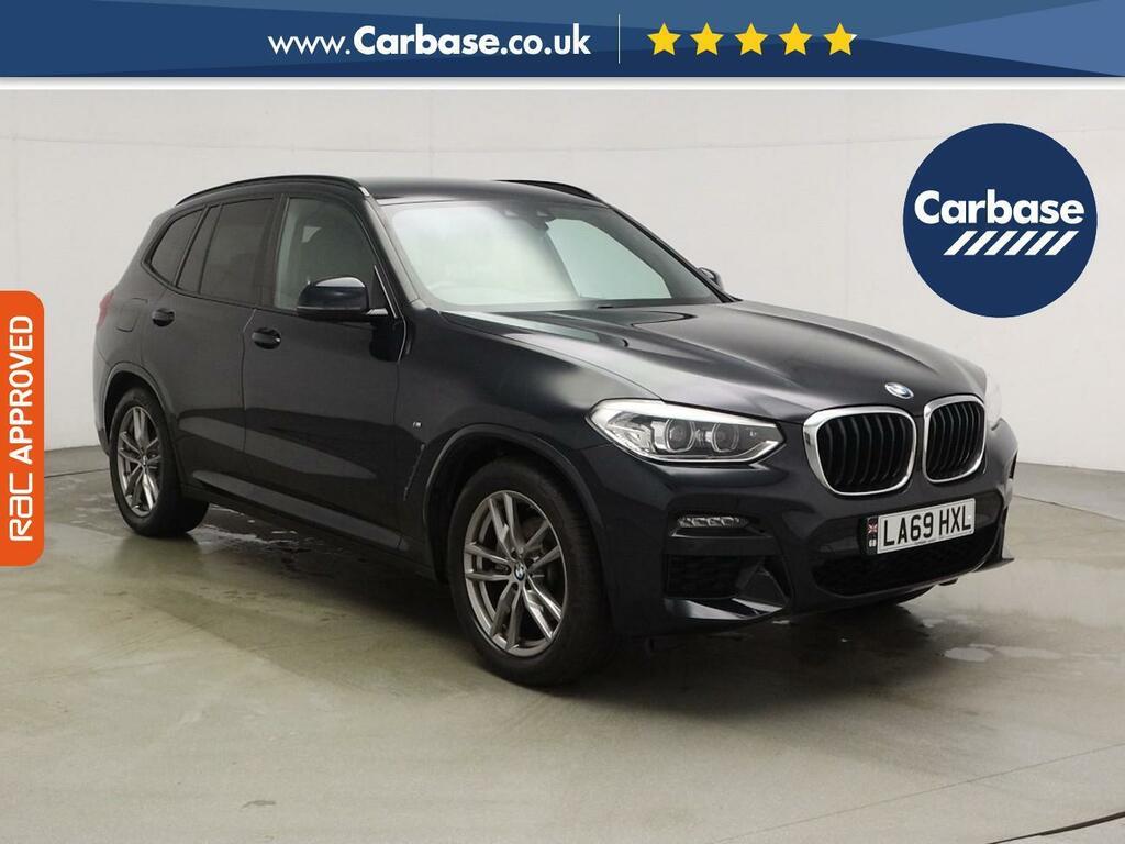 BMW X3 2.0 20D M Sport Suv Xdrive Euro 6 Black