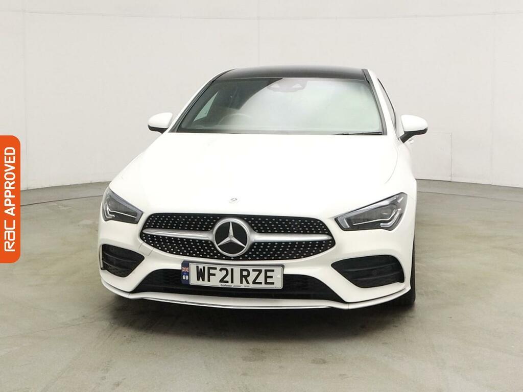 Mercedes-Benz CLA Class 1.3 Cla200 Amg Line Premium Plus 2 Coupe Pet White #6