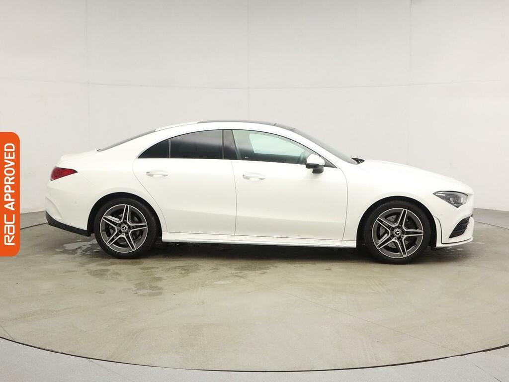 Mercedes-Benz CLA Class 1.3 Cla200 Amg Line Premium Plus 2 Coupe Pet White #5