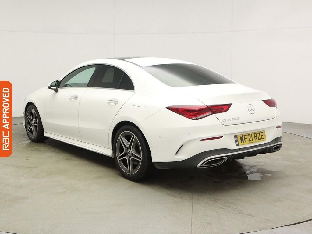 Mercedes-Benz CLA Class 1.3 Cla200 Amg Line Premium Plus 2 Coupe Pet White #4