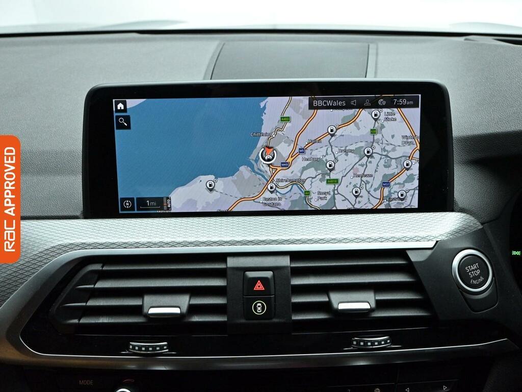 BMW X3 2.0 20D Mht M Sport Suv Hybrid Xdr EJ21WHG Blue #3