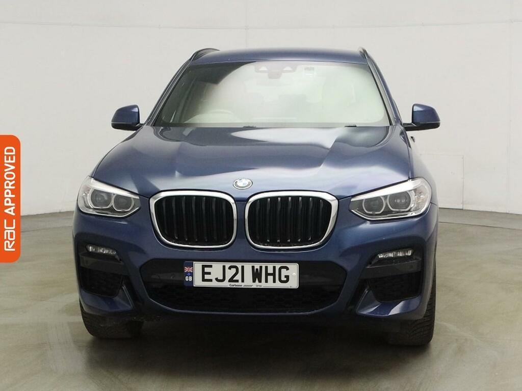 BMW X3 2.0 20D Mht M Sport Suv Hybrid Xdr EJ21WHG Blue #6