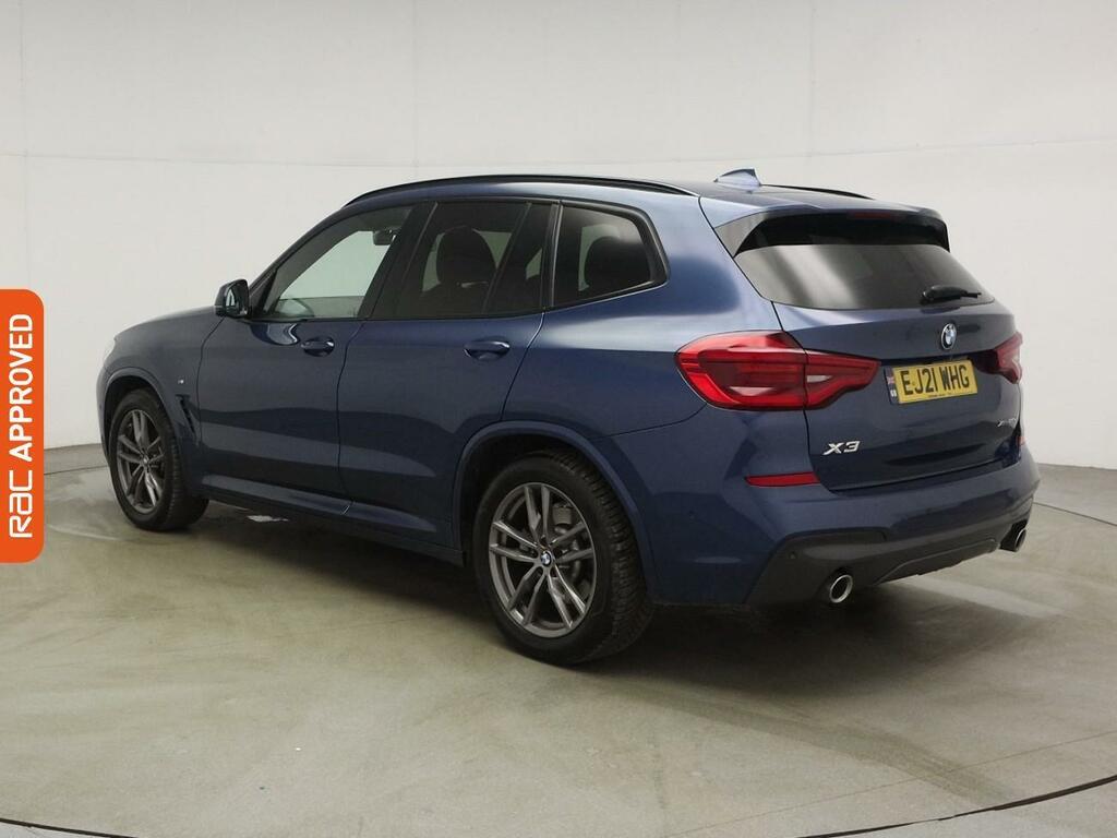 BMW X3 2.0 20D Mht M Sport Suv Hybrid Xdr EJ21WHG Blue #4