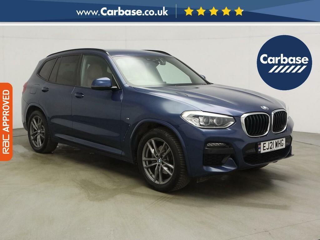 BMW X3 2.0 20D Mht M Sport Suv Hybrid Xdr Blue