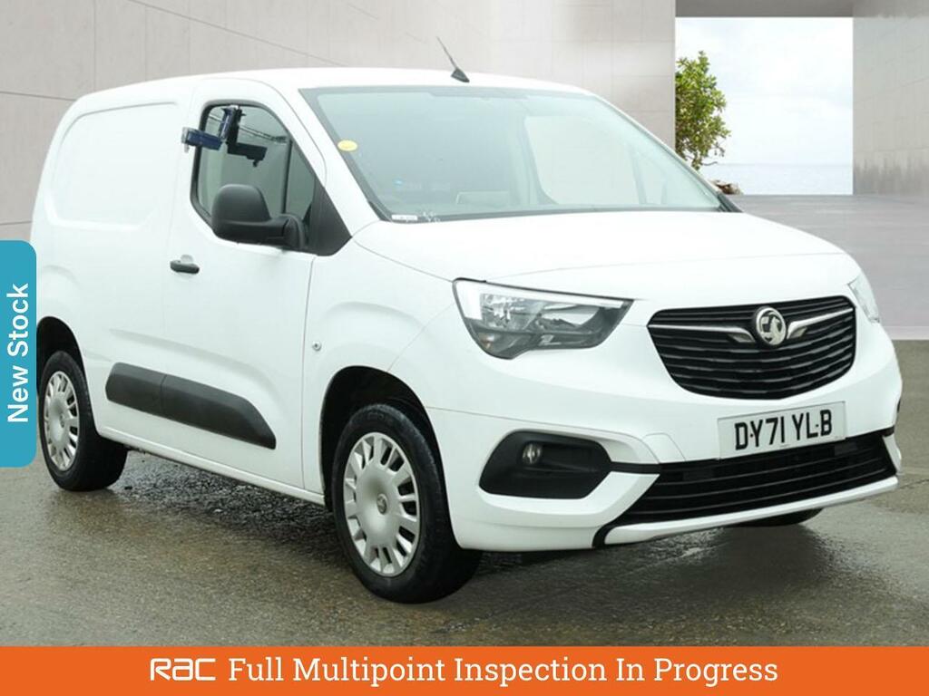 Vauxhall Combo 1.5 Turbo D 2300 Sportive Panel Van Man DY71YLB White #5