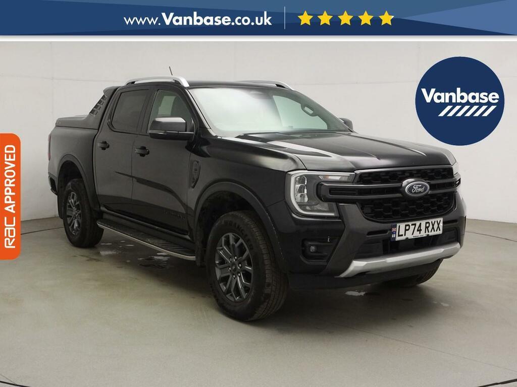 Ford Ranger 3.0 Td V6 Ecoblue Wildtrak Pickup Double Cab D Black