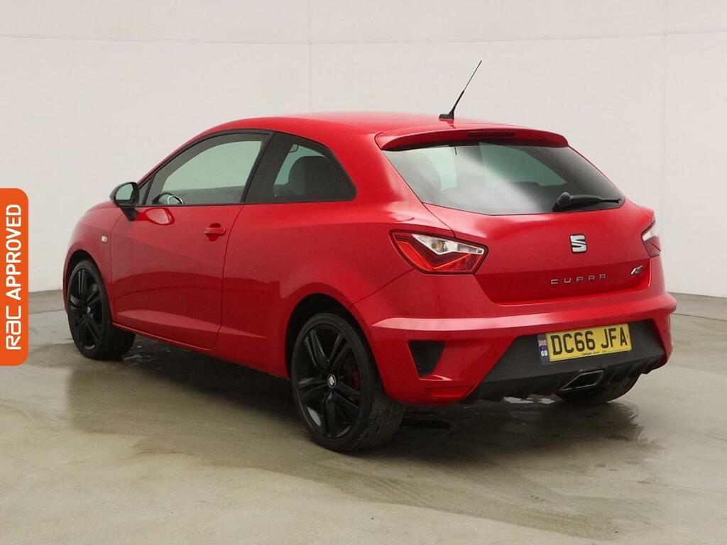 Seat Ibiza 1.8 Tsi Cupra Black Sport Coupe Red #4