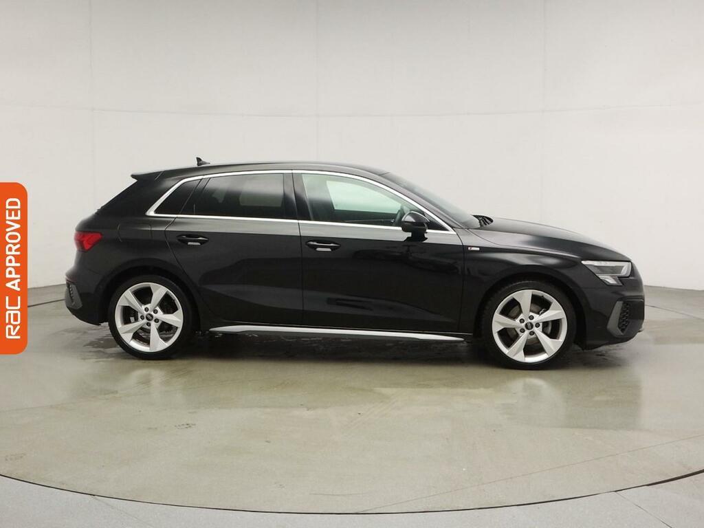 Audi A3 1.5 Tfsi 35 S Line Sportback S Tronic E YS23SNZ Black #5