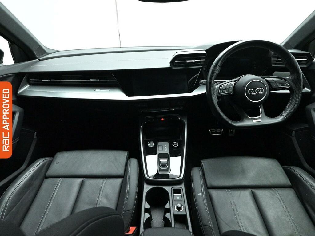 Audi A3 1.5 Tfsi 35 S Line Sportback S Tronic E YS23SNZ Black #2