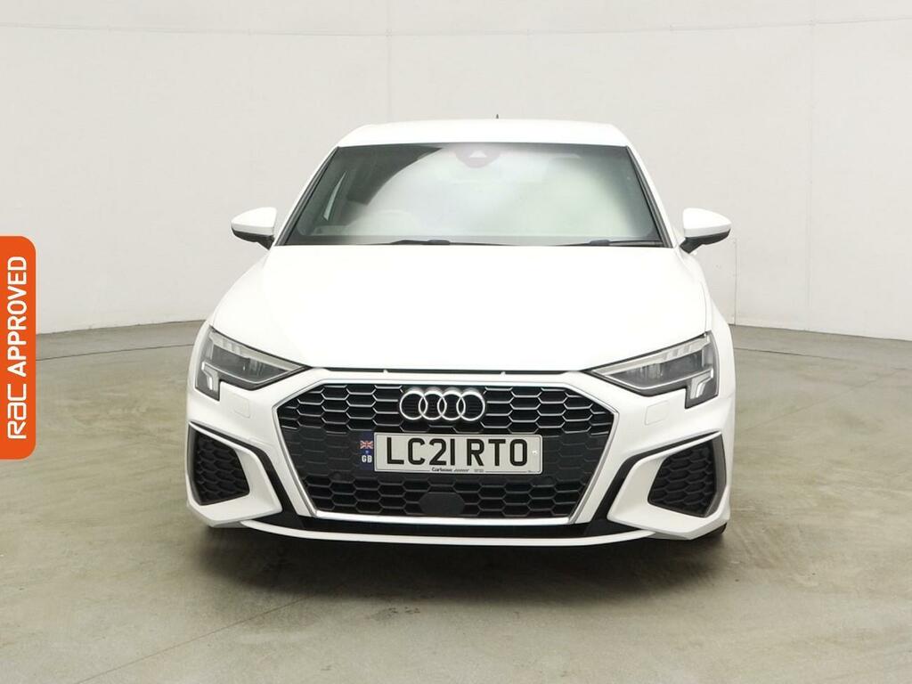 Audi A3 1.5 Tfsi 35 S Line Sportback S Tronic E LC21RTO White #6