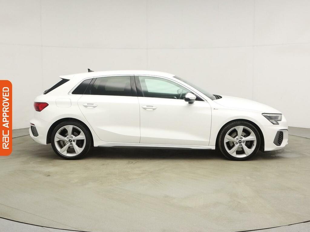 Audi A3 1.5 Tfsi 35 S Line Sportback S Tronic E LC21RTO White #5