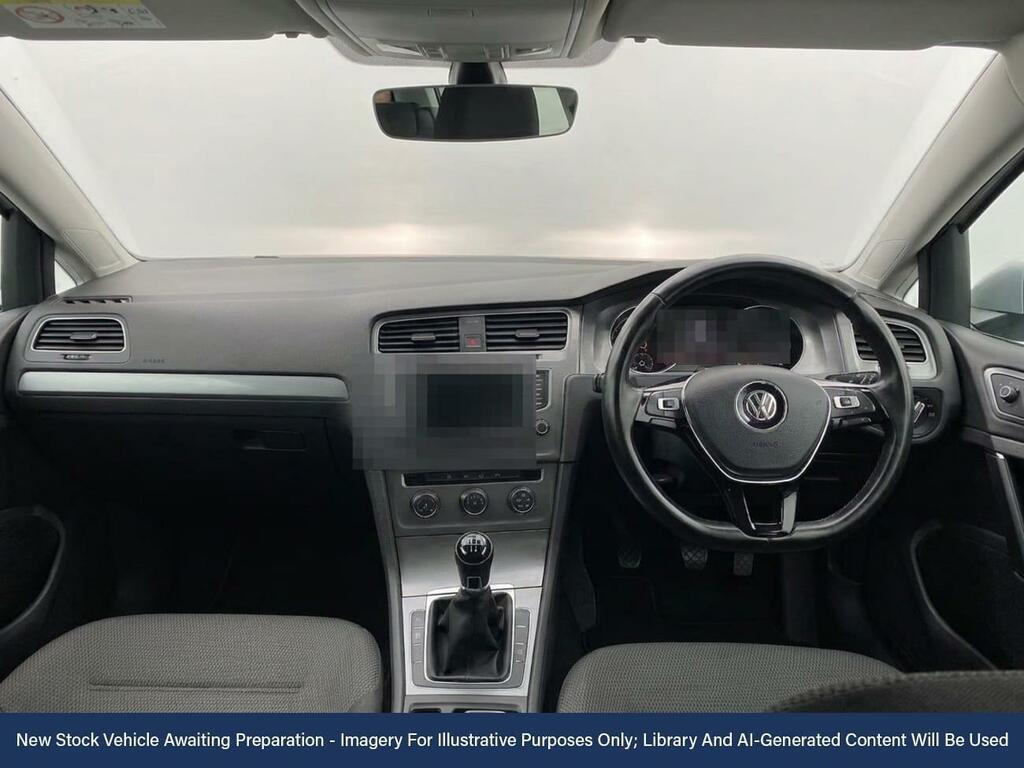 Volkswagen Golf 1.6 Tdi Bluemotion Tech Match Edition Hatchback Silver #3